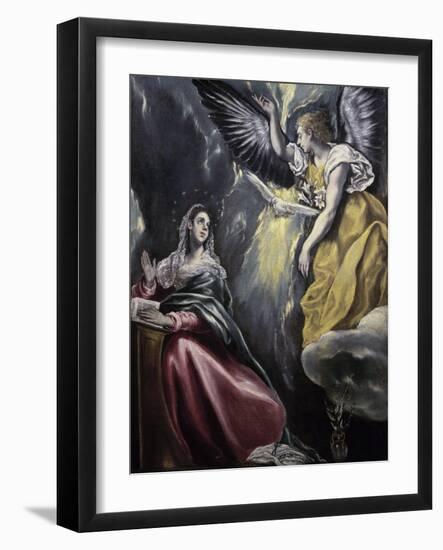 The Annunciation-El Greco-Framed Giclee Print