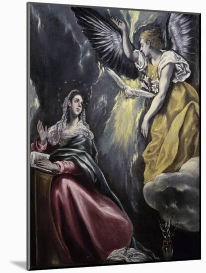 The Annunciation-El Greco-Mounted Giclee Print