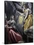 The Annunciation-El Greco-Stretched Canvas