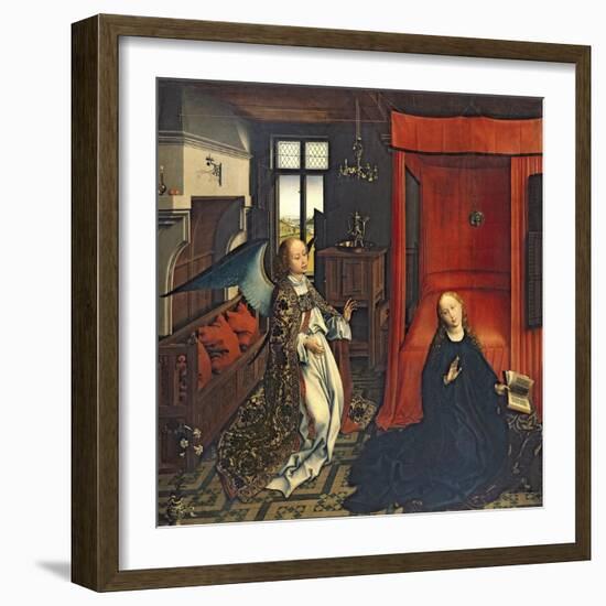 The Annunciation-Rogier van der Weyden-Framed Giclee Print