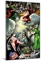 The Annunciation-El Greco-Mounted Giclee Print