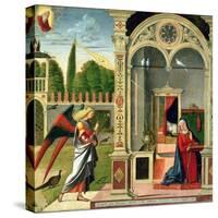 The Annunciation-Vittore Carpaccio-Stretched Canvas