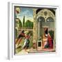 The Annunciation-Vittore Carpaccio-Framed Giclee Print