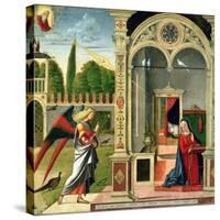 The Annunciation-Vittore Carpaccio-Stretched Canvas