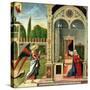 The Annunciation-Vittore Carpaccio-Stretched Canvas