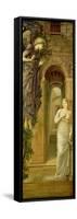 The Annunciation-Edward Burne-Jones-Framed Stretched Canvas