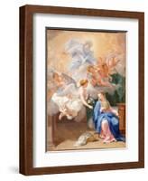 The Annunciation-Giovanni Odazzi-Framed Giclee Print