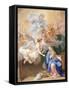 The Annunciation-Giovanni Odazzi-Framed Stretched Canvas