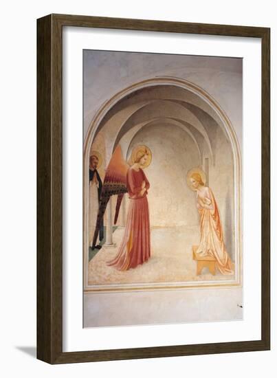 The Annunciation-Fra Angelico-Framed Giclee Print