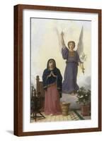 The Annunciation-William Adolphe Bouguereau-Framed Giclee Print