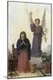 The Annunciation-William Adolphe Bouguereau-Mounted Giclee Print