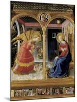 The Annunciation-Fra Angelico-Mounted Art Print