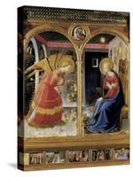 The Annunciation-Fra Angelico-Stretched Canvas