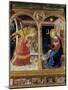 The Annunciation-Fra Angelico-Mounted Art Print