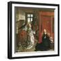 The Annunciation-Rogier van der Weyden-Framed Art Print