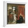 The Annunciation-Rogier van der Weyden-Framed Art Print