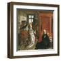 The Annunciation-Rogier van der Weyden-Framed Art Print