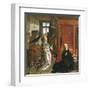 The Annunciation-Rogier van der Weyden-Framed Art Print