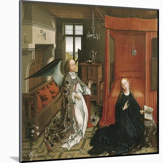 The Annunciation-Rogier van der Weyden-Mounted Art Print