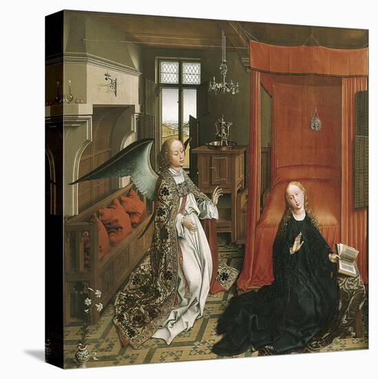 The Annunciation-Rogier van der Weyden-Stretched Canvas