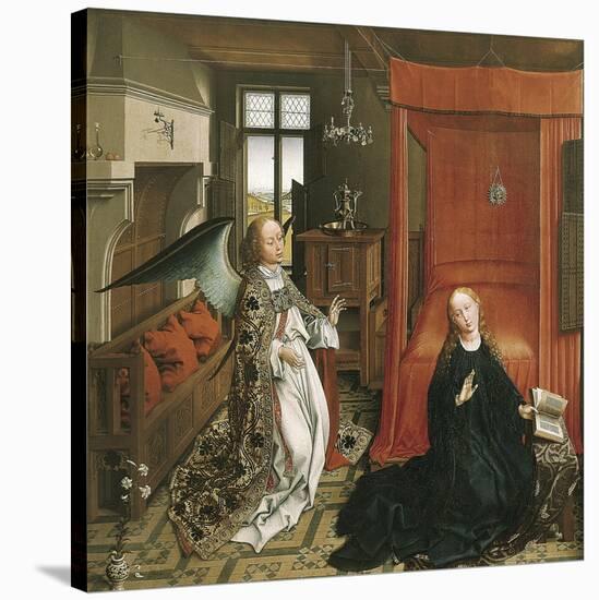 The Annunciation-Rogier van der Weyden-Stretched Canvas