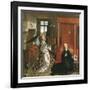 The Annunciation-Rogier van der Weyden-Framed Art Print