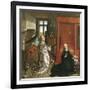 The Annunciation-Rogier van der Weyden-Framed Art Print