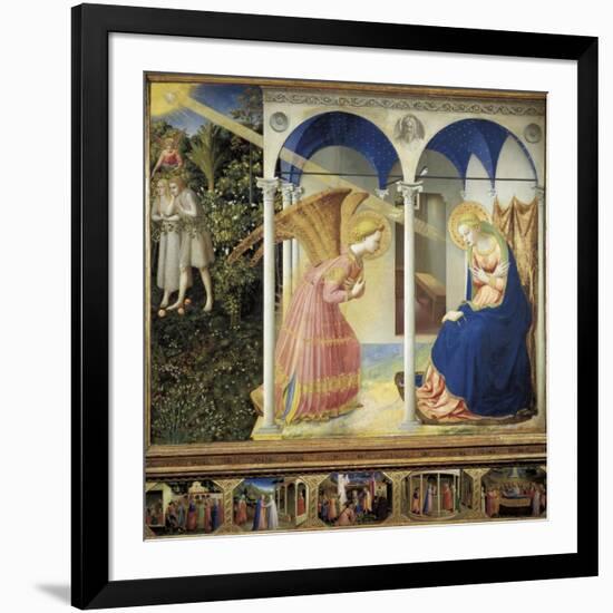 The Annunciation-Fra Angelico-Framed Art Print