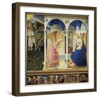 The Annunciation-Fra Angelico-Framed Art Print