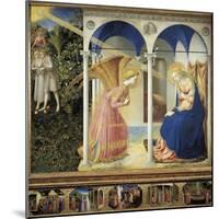 The Annunciation-Fra Angelico-Mounted Art Print