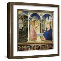 The Annunciation-Fra Angelico-Framed Art Print