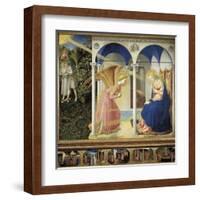 The Annunciation-Fra Angelico-Framed Art Print