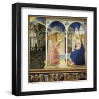 The Annunciation-Fra Angelico-Framed Art Print