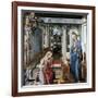 The Annunciation-Fra Filippino Lippi-Framed Art Print