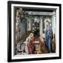 The Annunciation-Fra Filippino Lippi-Framed Art Print