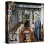 The Annunciation-Fra Filippino Lippi-Stretched Canvas