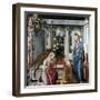 The Annunciation-Fra Filippino Lippi-Framed Art Print