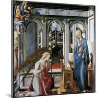 The Annunciation-Fra Filippino Lippi-Mounted Art Print