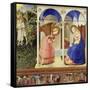 The Annunciation-Fra Angelico-Framed Stretched Canvas