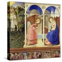 The Annunciation-Fra Angelico-Stretched Canvas