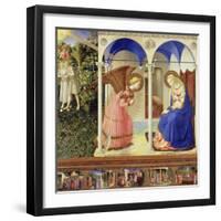 The Annunciation-Fra Angelico-Framed Giclee Print