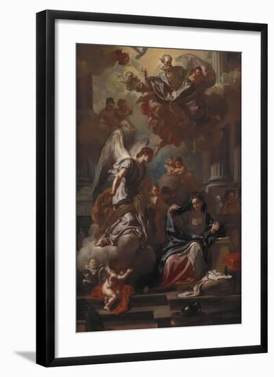 The Annunciation-Francesco Solimena-Framed Giclee Print