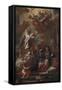 The Annunciation-Francesco Solimena-Framed Stretched Canvas