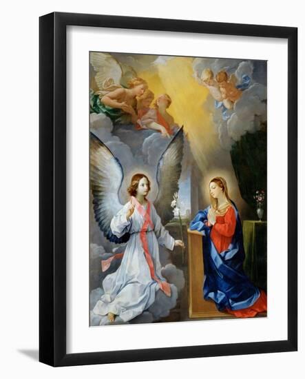 The Annunciation-Guido Reni-Framed Premium Giclee Print