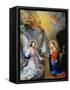 The Annunciation-Guido Reni-Framed Stretched Canvas