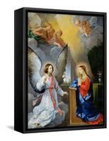 The Annunciation-Guido Reni-Framed Stretched Canvas