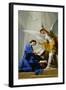 The Annunciation-Francisco de Goya-Framed Giclee Print