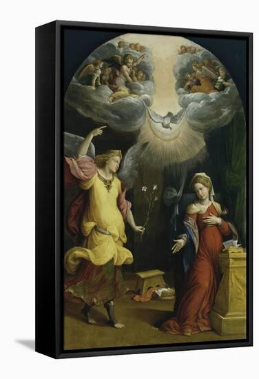 The Annunciation-Garofalo-Framed Stretched Canvas