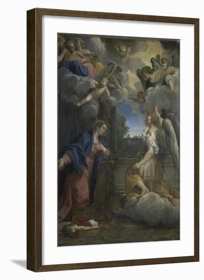 The Annunciation-Agostino Carracci-Framed Giclee Print