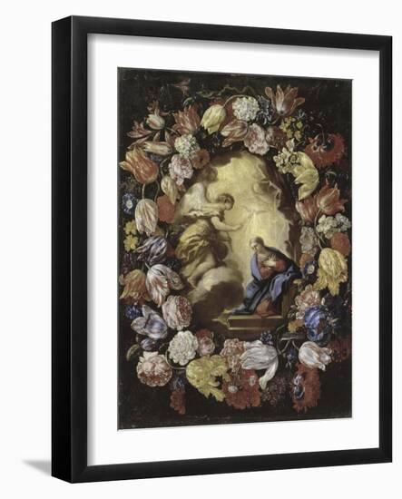 The Annunciation-Carlo Maratti-Framed Giclee Print